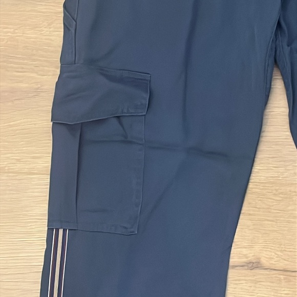 Johnny Was | Slate blue Lyocell cargo pull on pants Woman’s size XS straight - Picture 5 of 9